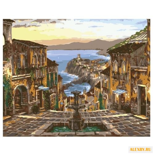 Рыжий кот Картина по номерам