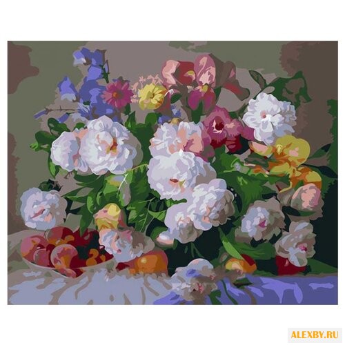 Рыжий кот Картина по номерам