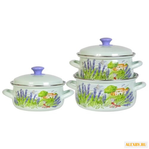 Набор кастрюль КМЗ Тоскана-1 6