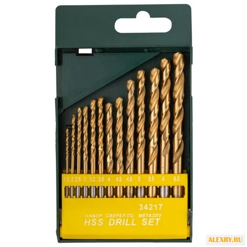 Набор сверл FIT 34217 13 шт.