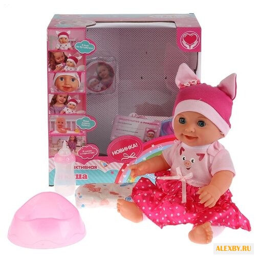 Интерактивный пупс Карапуз Нюша