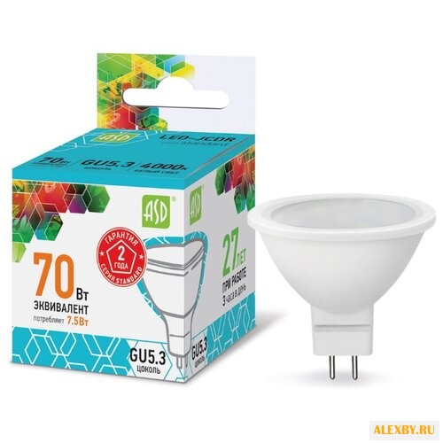 Лампа светодиодная ASD