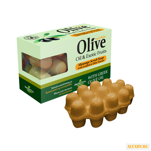 Мыло HerbOlive массажное для