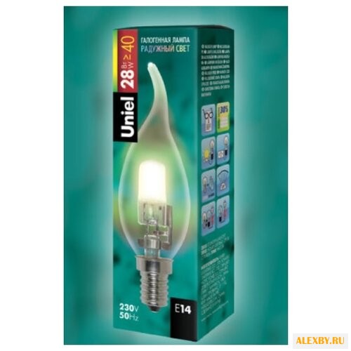Лампа галогенная Uniel HCL-28
