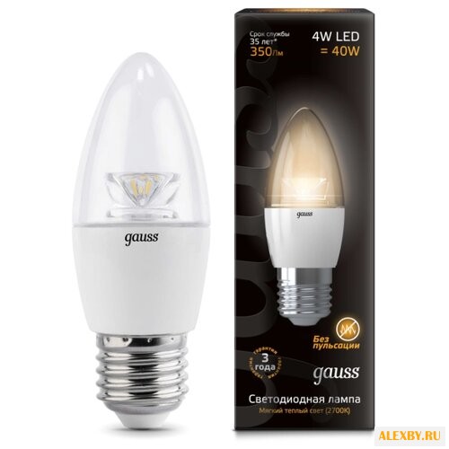 Лампа светодиодная gauss LED