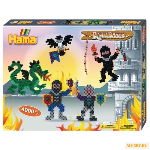 Hama Набор термомозаики Рыцари
