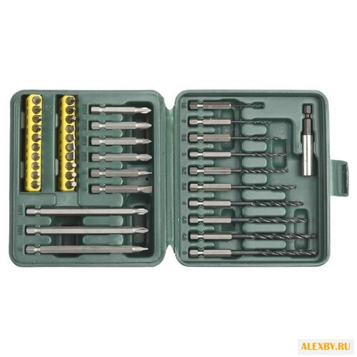 Набор бит и свёрл Kraftool