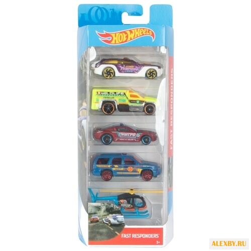 Набор техники Mattel HW Fast