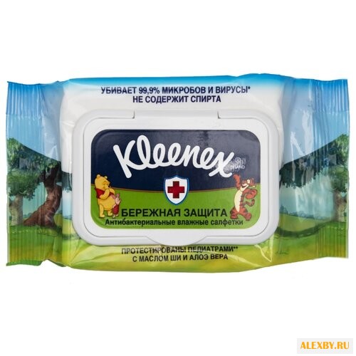 Влажные салфетки Kleenex