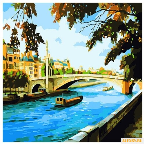 Рыжий кот Картина по номерам