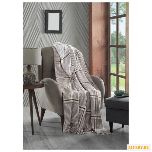 Плед KARNA хлопок LINEN 3071 1