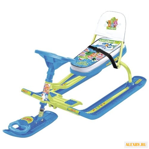 Снегокат Nika Фиксики со спинкой