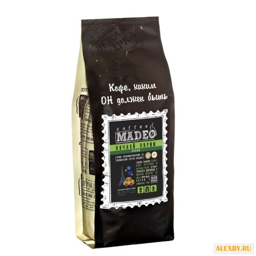 Кофе в зернах Madeo Ночной Париж