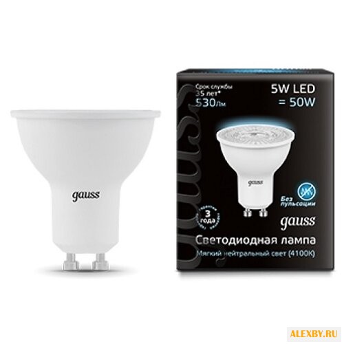 Лампа светодиодная gauss LED