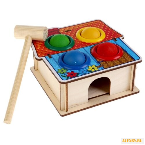 Стучалка Woodland Домик 4