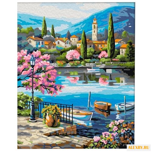 Мосфа Картина по номерам Тихий