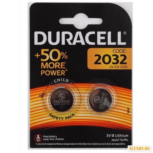 Батарейка CR2032 Duracell