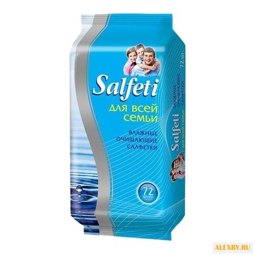 Влажные салфетки Salfeti для