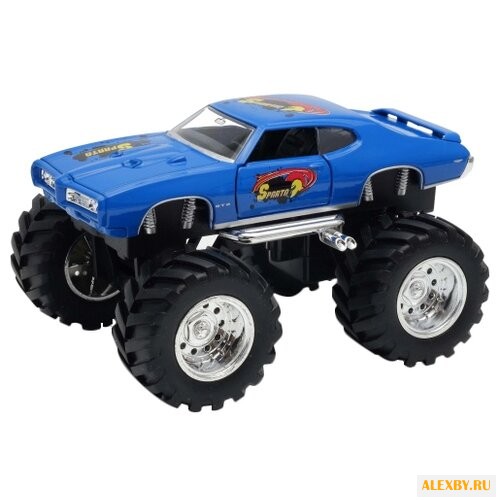 Монстр-трак Welly Pontiac GTO