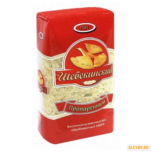 Рис Шебекинские пропаренный