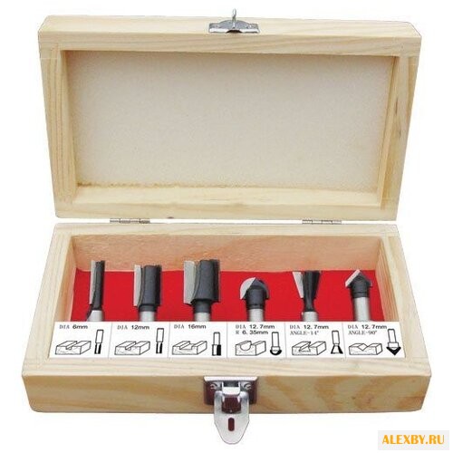 Набор фрез FIT 6 шт 36566