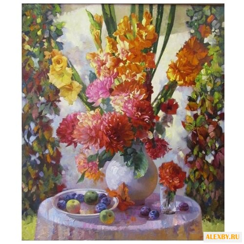 Рыжий кот Картина по номерам