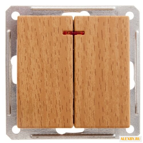 Выключатель 2х1-полюсный