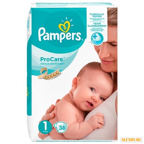 Pampers подгузники ProCare 1