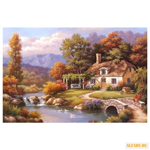 Рыжий кот Картина по номерам