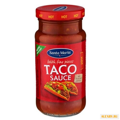 Соус Santa Maria Taco hot 230 г