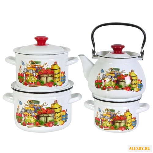 Набор посуды КМЗ Деревенский 7