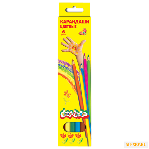 Каляка-Маляка Карандаши цветные