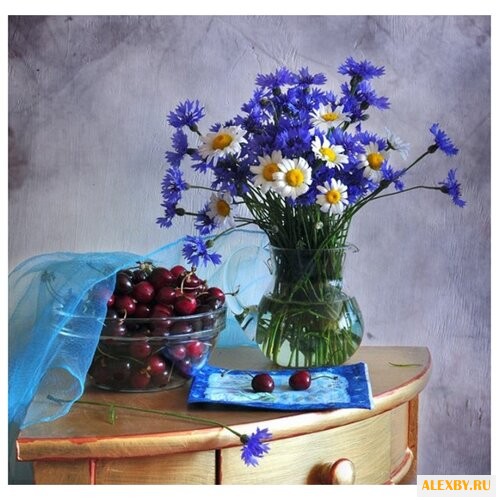 Рыжий кот Картина по номерам