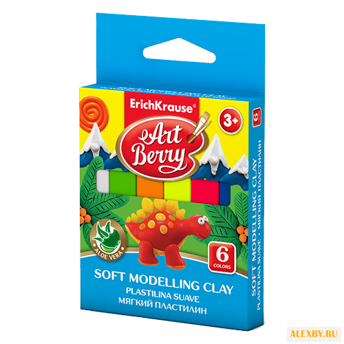 Пластилин ErichKrause Artberry