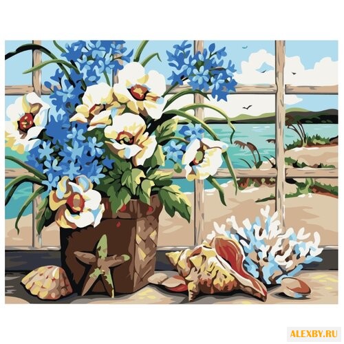 Рыжий кот Картина по номерам