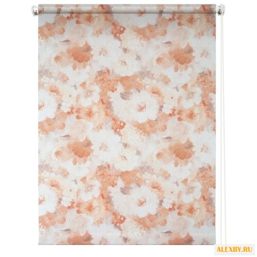 Рулонная штора Уют 8940 Пионы