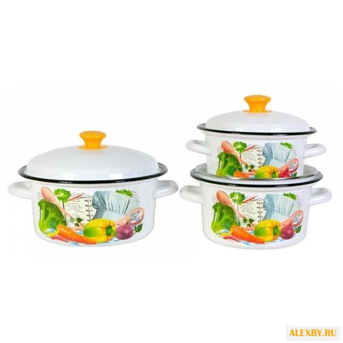 Набор кастрюль КМЗ Готовим