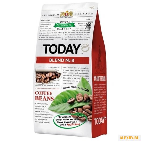 Кофе в зернах Today Blend №8