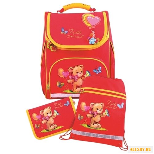 Феникс+ Ранец Мишка с шариками