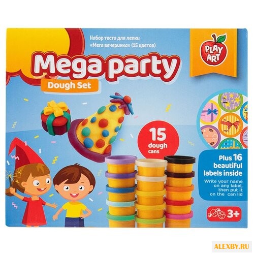 Масса для лепки Play Art Мега