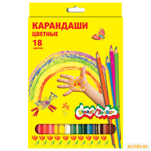 Каляка-Маляка Карандаши цветные