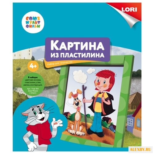 Пластилин LORI Картина из