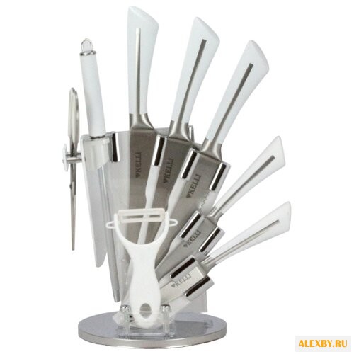 Набор Kelli 5 ножей овощечистка