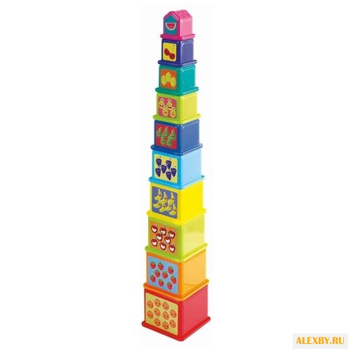 Пирамидка PlayGo Формы с цифрами