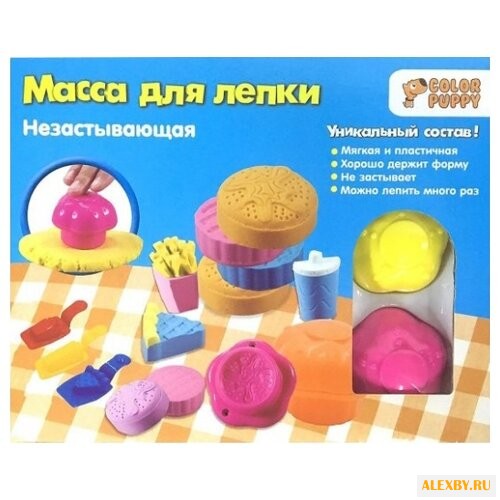 Пластилин Color Puppy Веселое