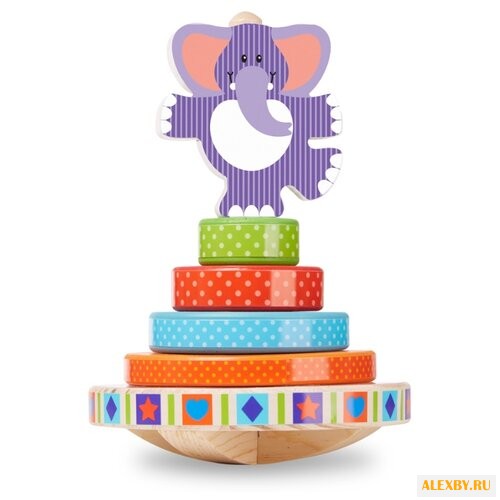 Пирамидка Melissa & Doug Слоник