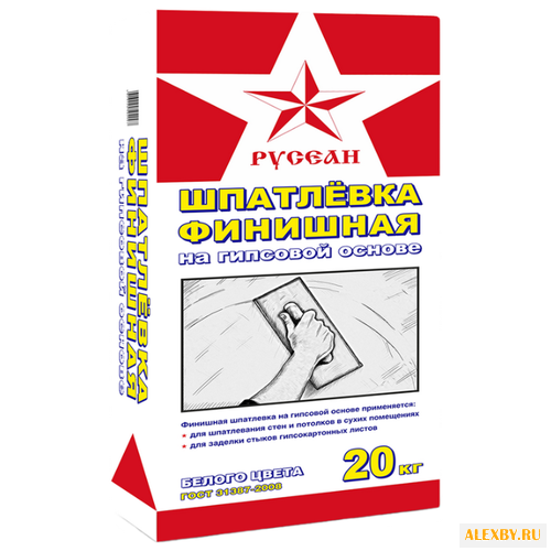 Шпатлевка Русеан финишная на