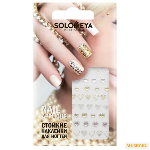 Набор: наклейки Solomeya Сердца