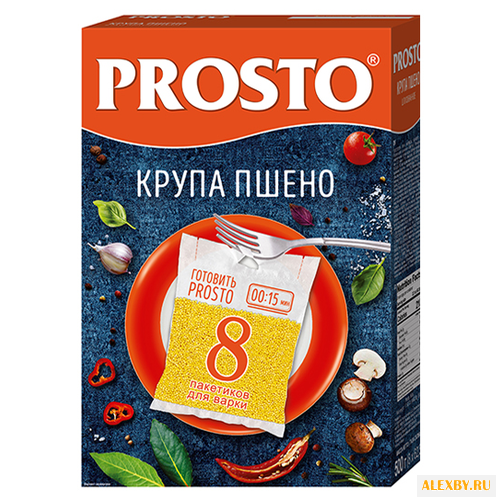 PROSTO Крупа Пшено шлифованное