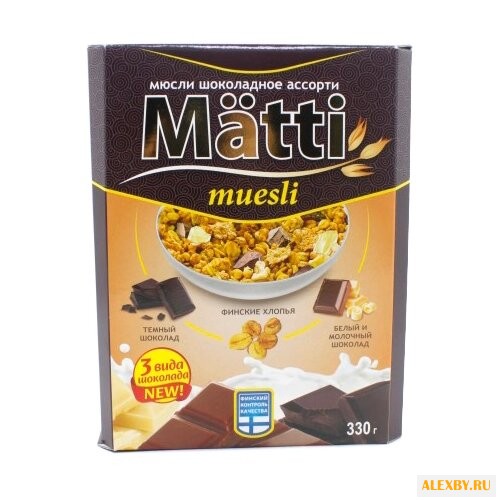 Мюсли Matti хлопья и шарики